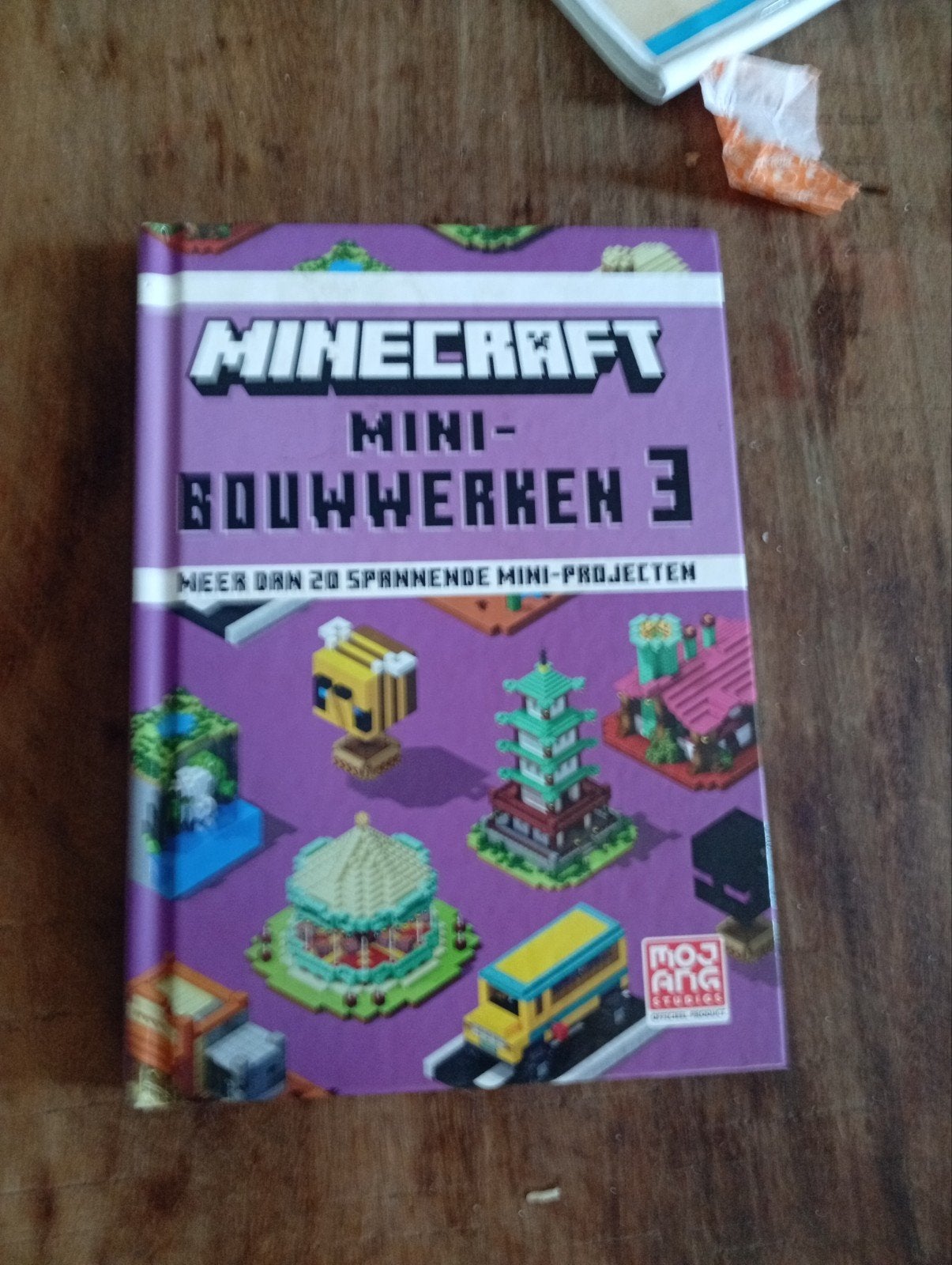 Minecraft Mini-Bouwwerken 3 - Meer dan 20 projecten, Non-fictie, Mojang AB, Ophalen of Verzenden, Zo goed als nieuw