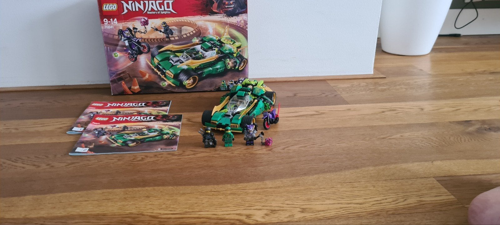LEGO Ninjago 70641 Lloyd's Nightcrawler met minifiguren, Lego, Ophalen of Verzenden, Zo goed als nieuw, Compleet