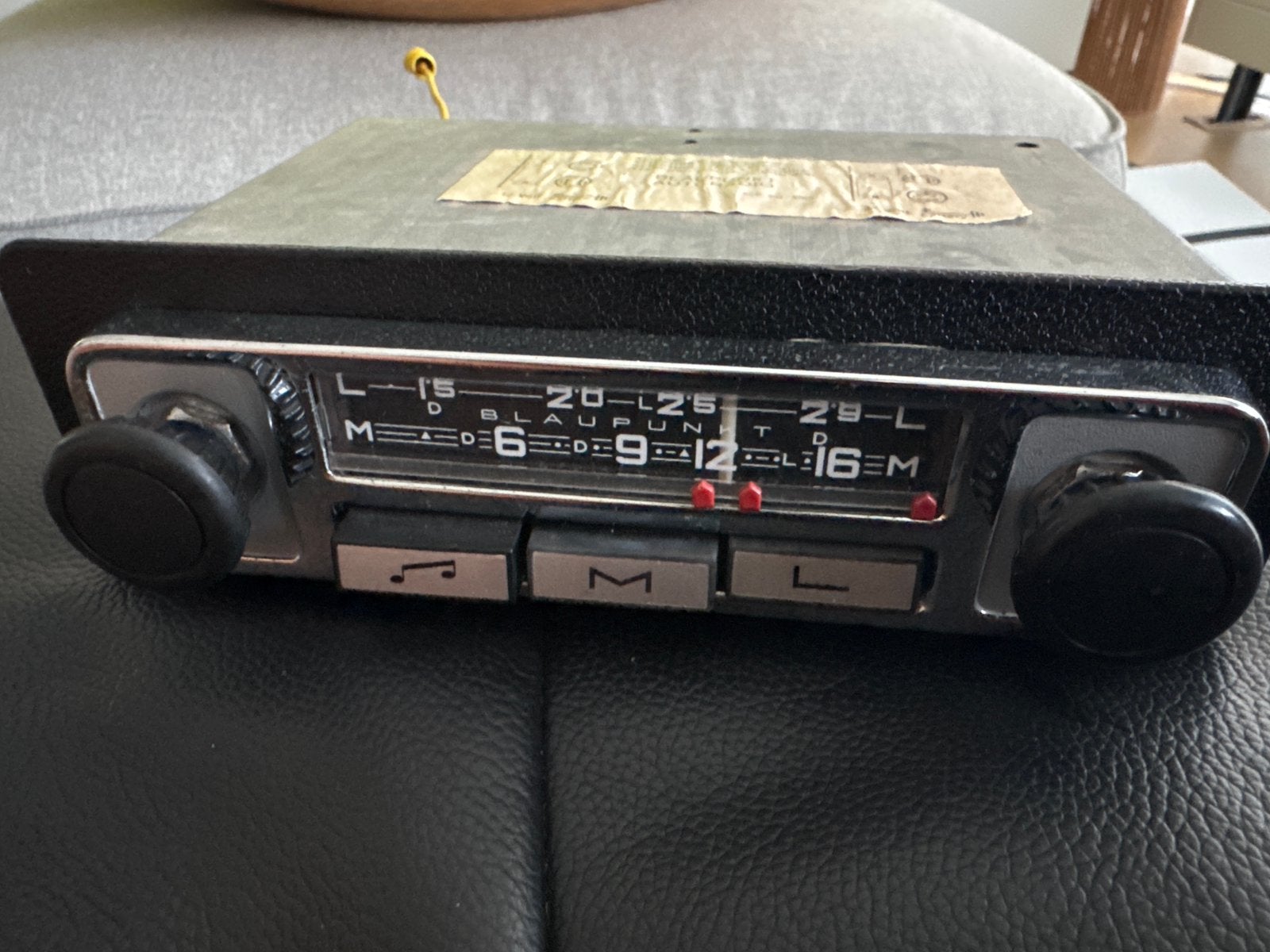 Klassieke Blaupunkt Hildesheim (S) Autoradio voor Oldtimer!, Ophalen of Verzenden, Zo goed als nieuw