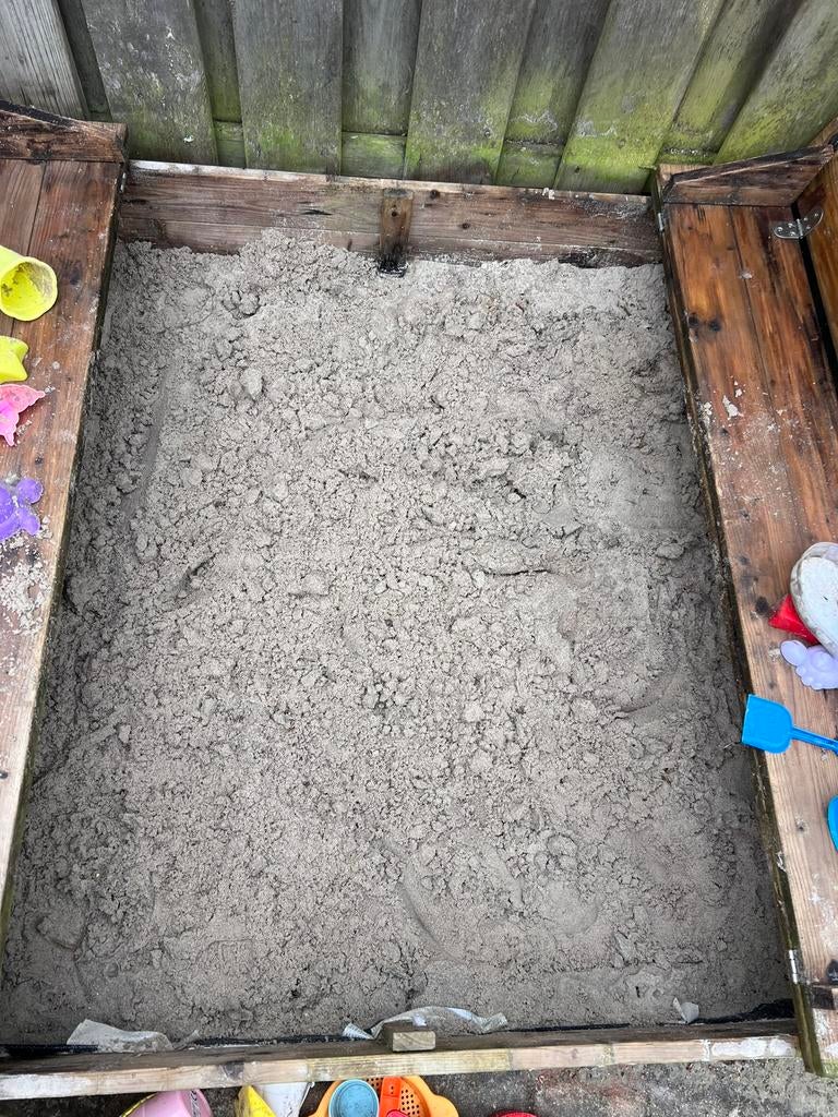 Speelzand voor in zandbak (gratis af te halen), Ophalen, Zo goed als nieuw