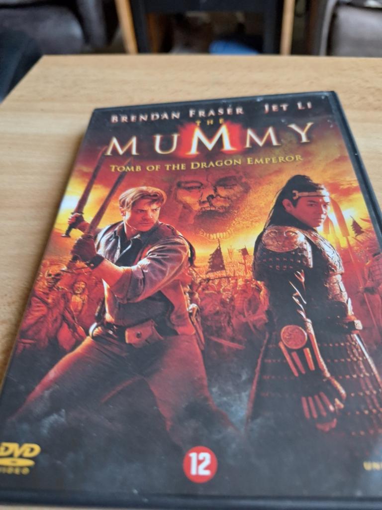Dvd the mummy, tomb of the dragon emperor, Cd's en Dvd's, Dvd's | Actie, Vanaf 12 jaar, Ophalen of Verzenden, Zo goed als nieuw