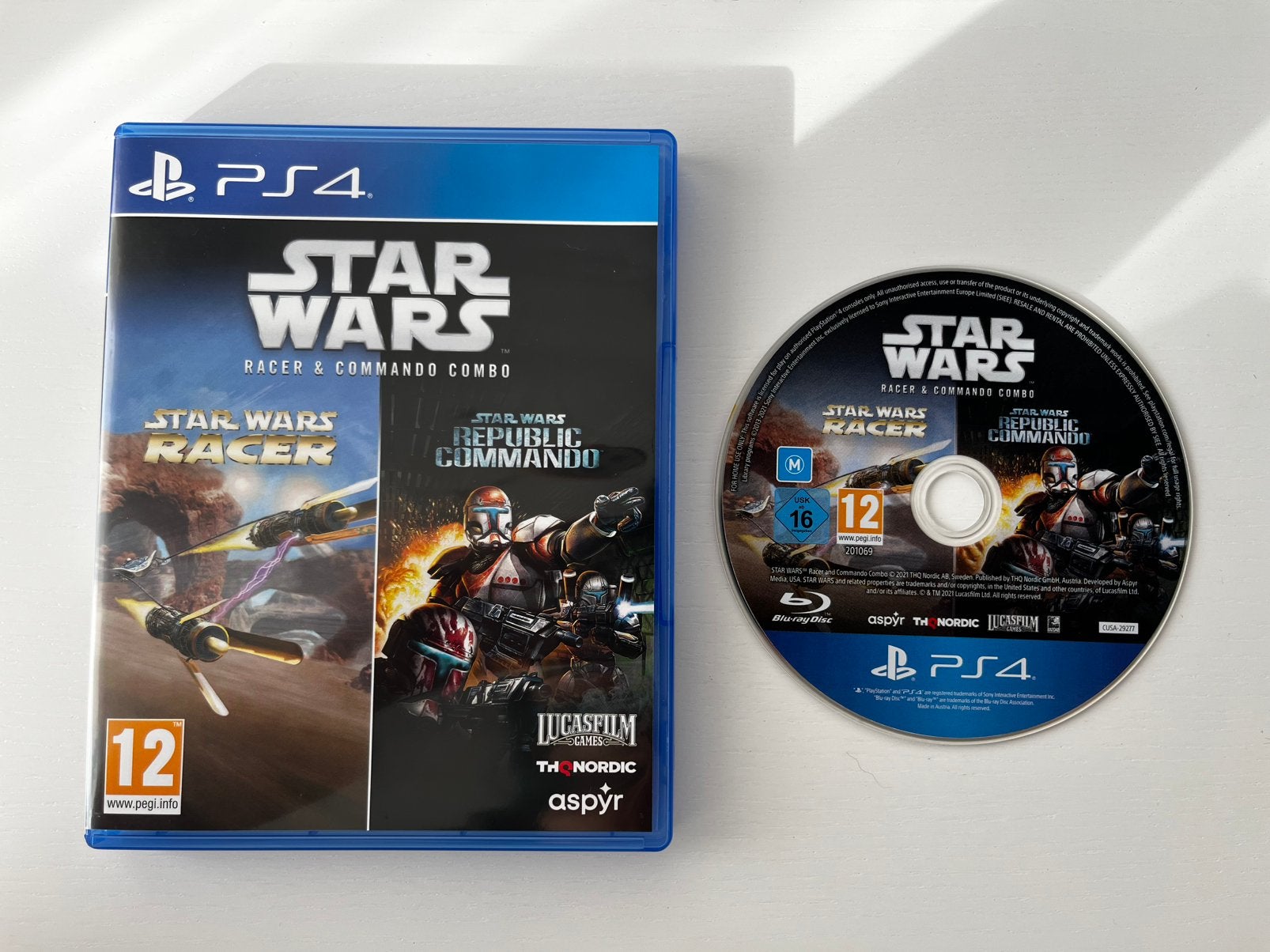 Star Wars Racer & Commando Combo, 1 speler, Racen en Vliegen, Ophalen of Verzenden, Zo goed als nieuw