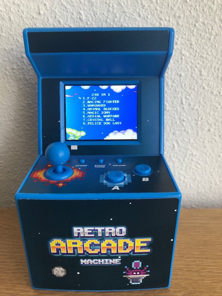 D.010 / Miniatuur Arcadekast (Vintage Design), Ophalen of Verzenden, Zo goed als nieuw