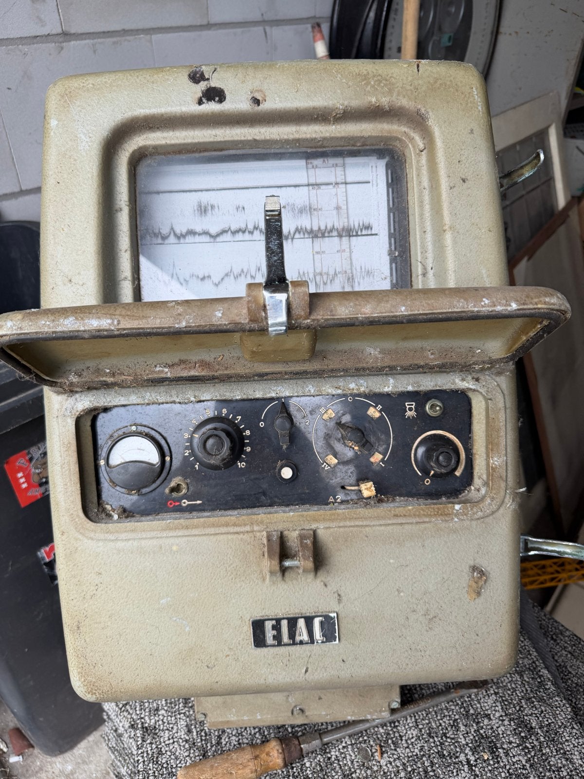 Vintage ELAC Ecosonde - Dieptemeter uit 1970, Ophalen, Elac, Nvt, Nvt