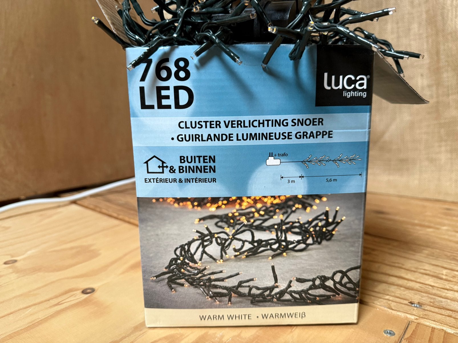 Kerstboom verlichting, Ophalen, Zo goed als nieuw