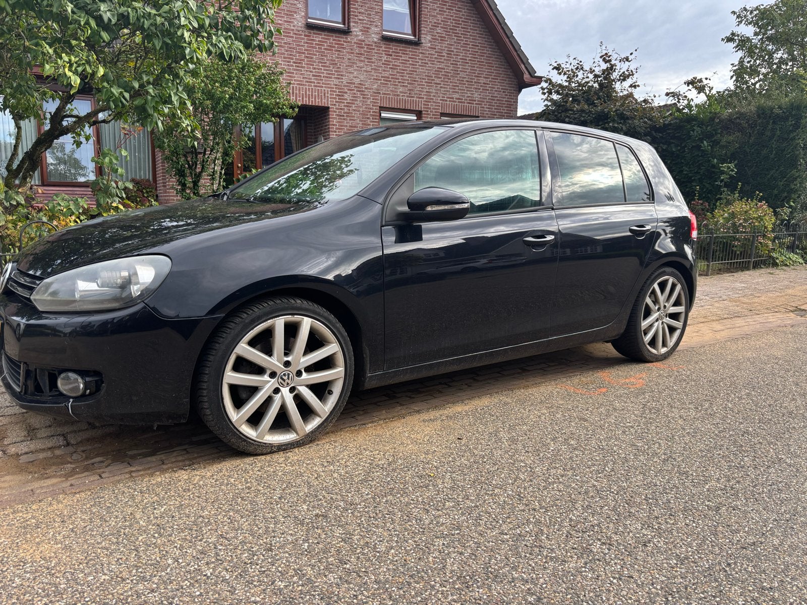 Volkswagen Golf 6 (Lees), Auto's, Voorwielaandrijving, 4 cilinders, Zwart, Handgeschakeld