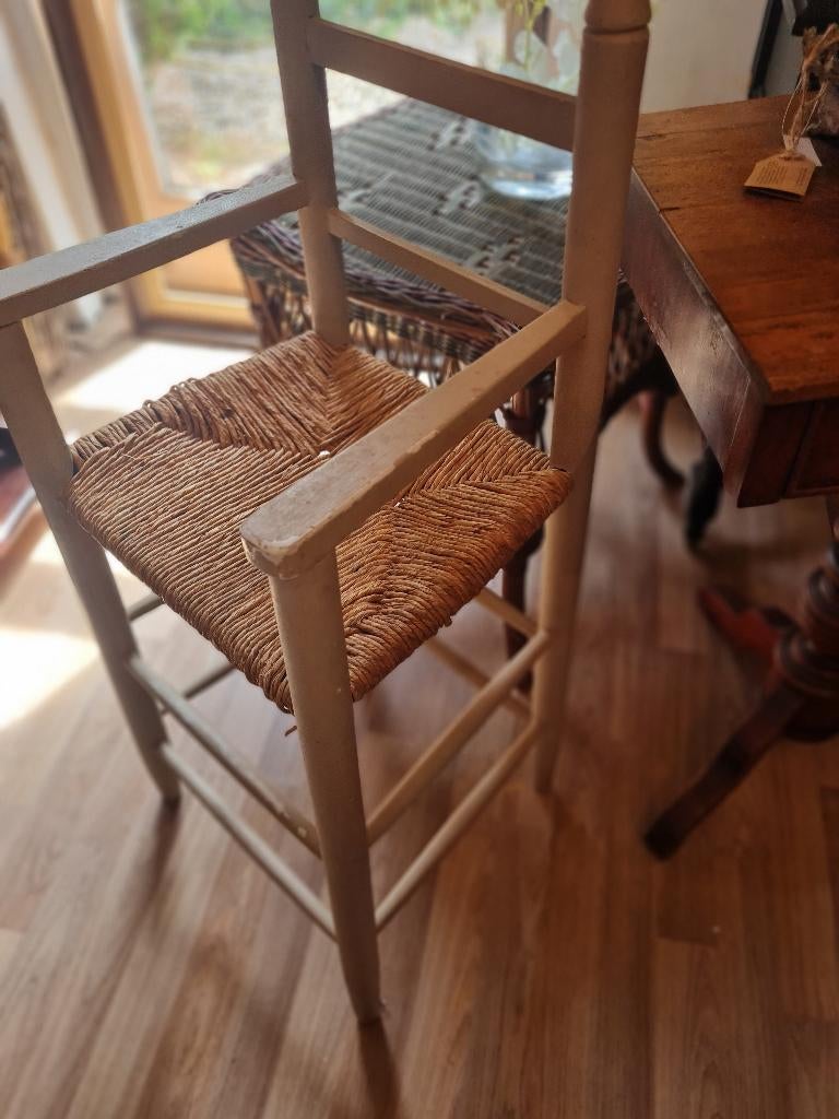 Vintage peuter/kleuter stoel, Huis en Inrichting, Stoelen, Ophalen, Heikant 21 Kaatsheuvel, Overige kleuren, Belle Vieille Brocante