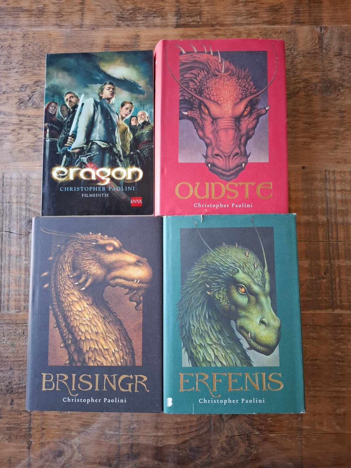 Eragon boekenreeks - Christopher Paolini (4 delen), Boeken, Ophalen
