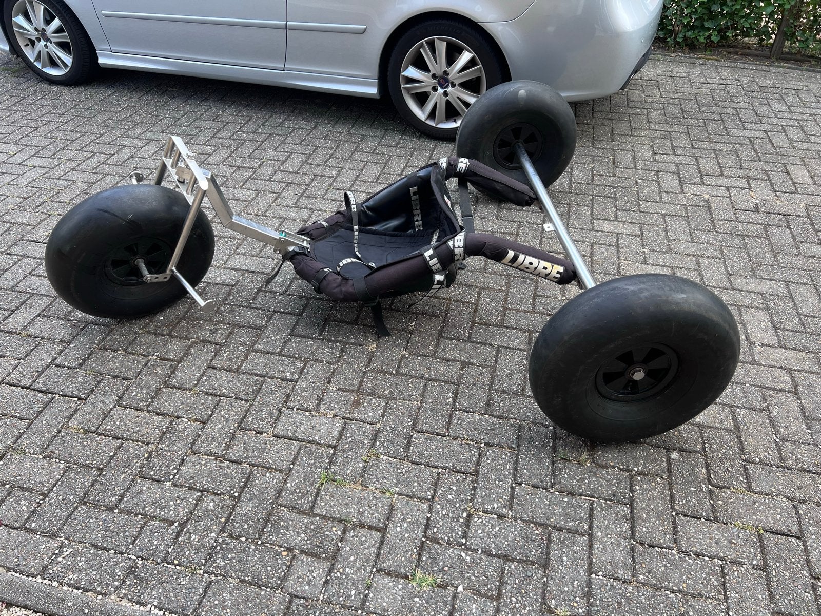 Libre Powerkite Buggy - Strandzeilwagen - Kitebuggy, Ophalen, Gebruikt