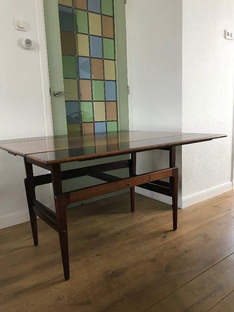 Kai Kristiansen elevator vintage tafel en salontafel Deens, Ophalen of Verzenden
