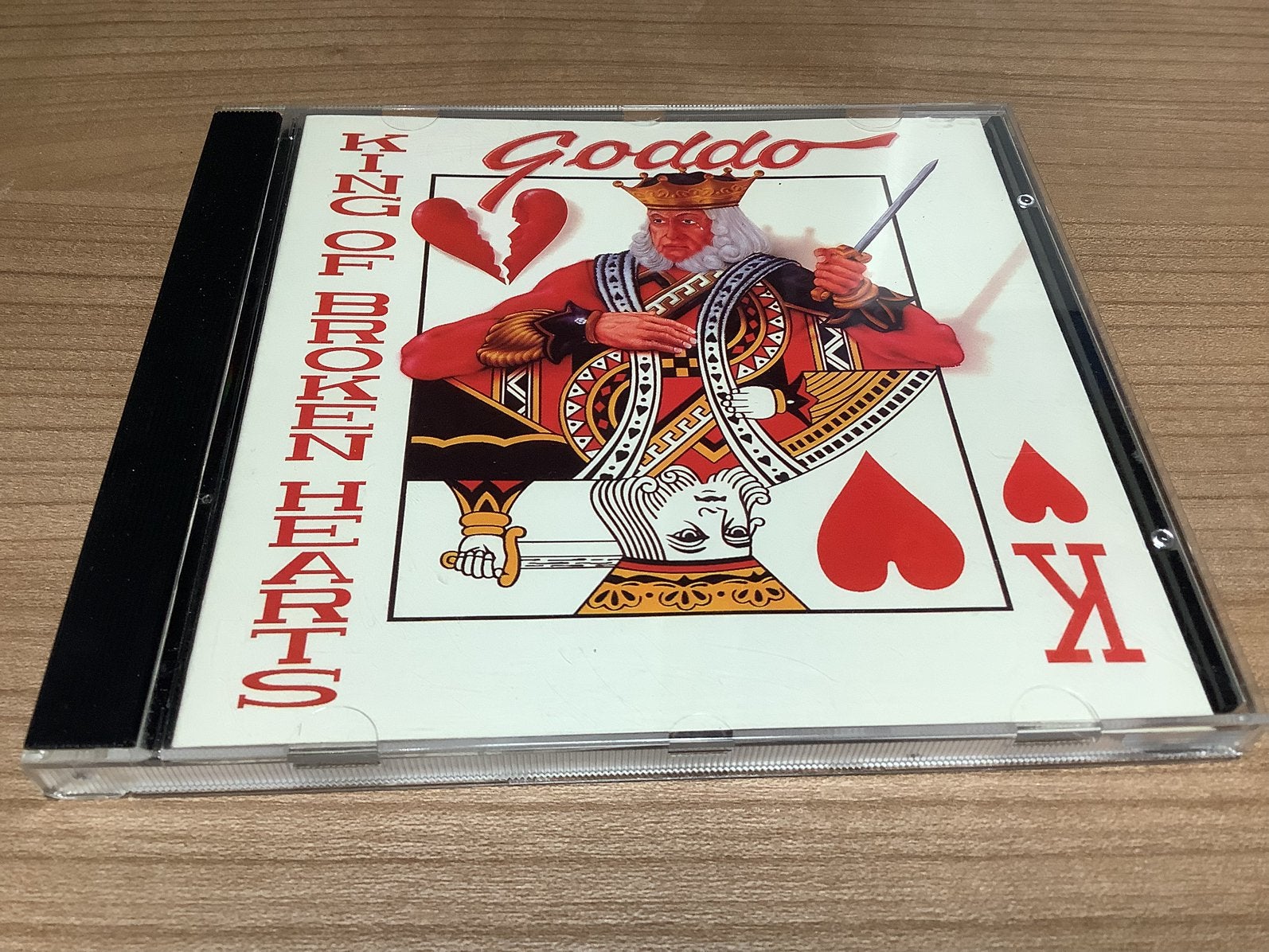 Goddo ‎– King Of Broken Hearts cd, Cd's en Dvd's, Cd's | Rock, Ophalen of Verzenden, Zo goed als nieuw, Hard Rock