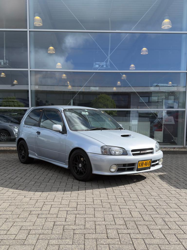 Toyota Starlet Glanza 4EF-TE 1996, Voorwielaandrijving, Stof, 4 cilinders, Starlet