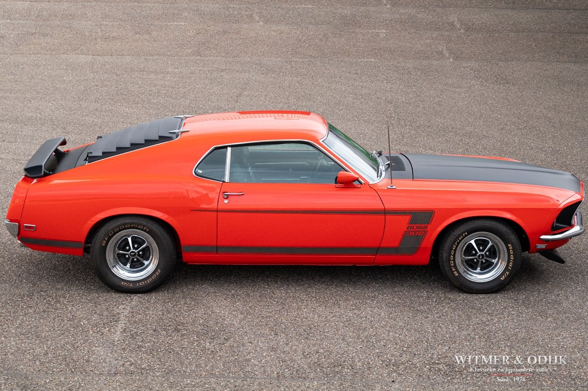 Ford Mustang 302 Boss concours restoration (bj 1969), Auto's, 290 pk, Dealer onderhouden, Gebruikt, 4942 cc