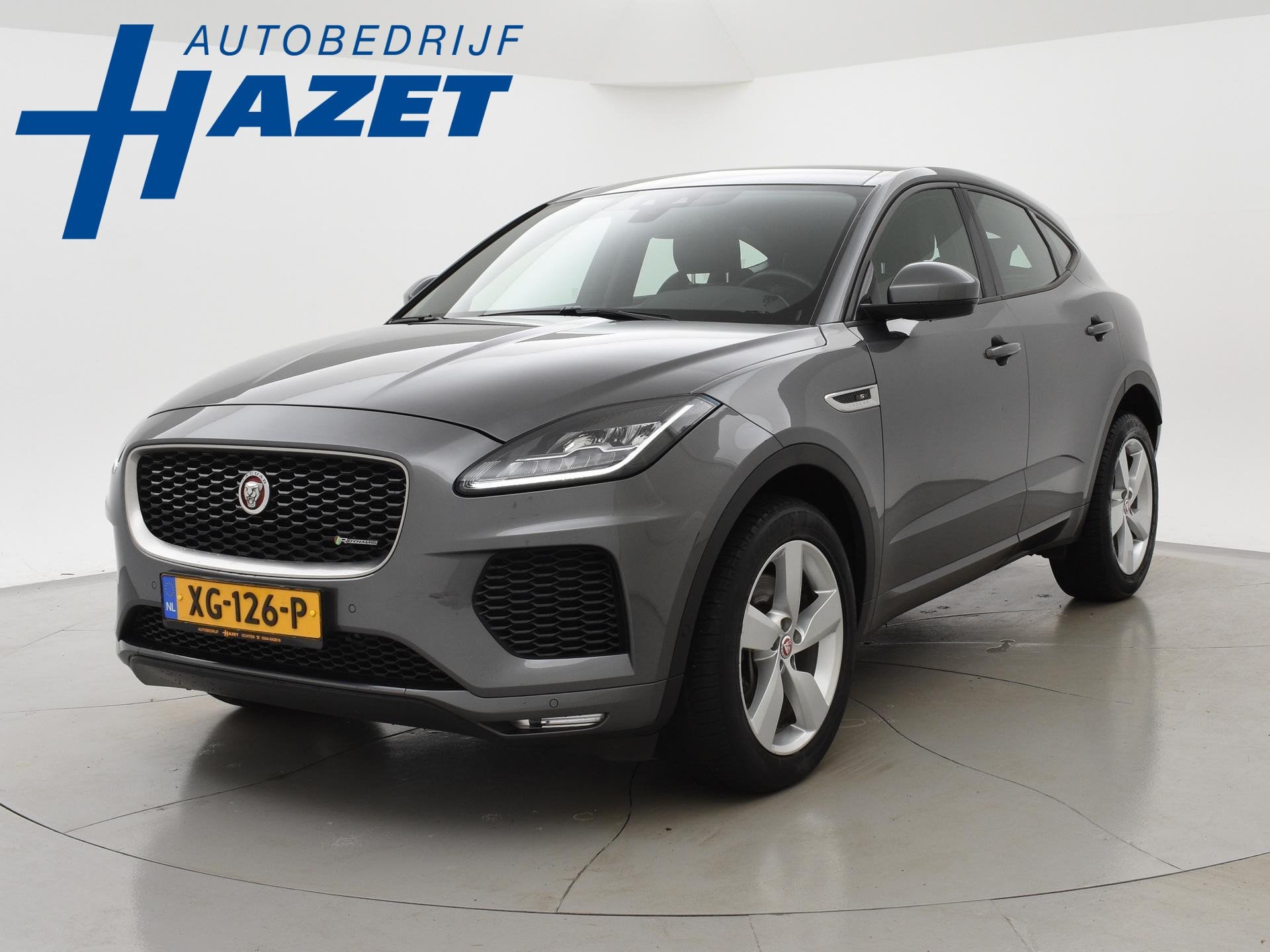 Jaguar E-PACE 2.0 TURBO P250 AWD R-DYNAMIC SE + PANORAMA / L, Auto's, 249 pk, Euro 6, 4 cilinders, Bedrijf