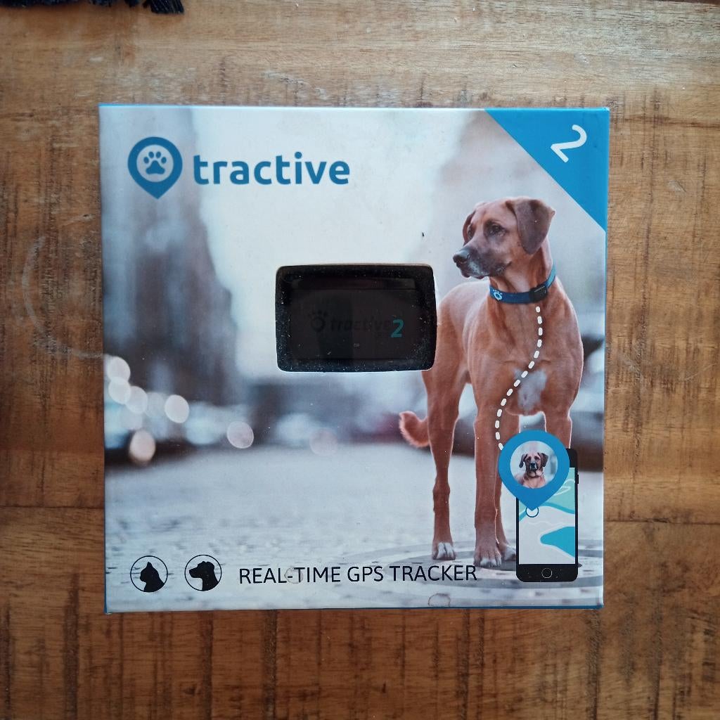 Honden GPS tracker tractive 2, Ophalen of Verzenden, Nieuw