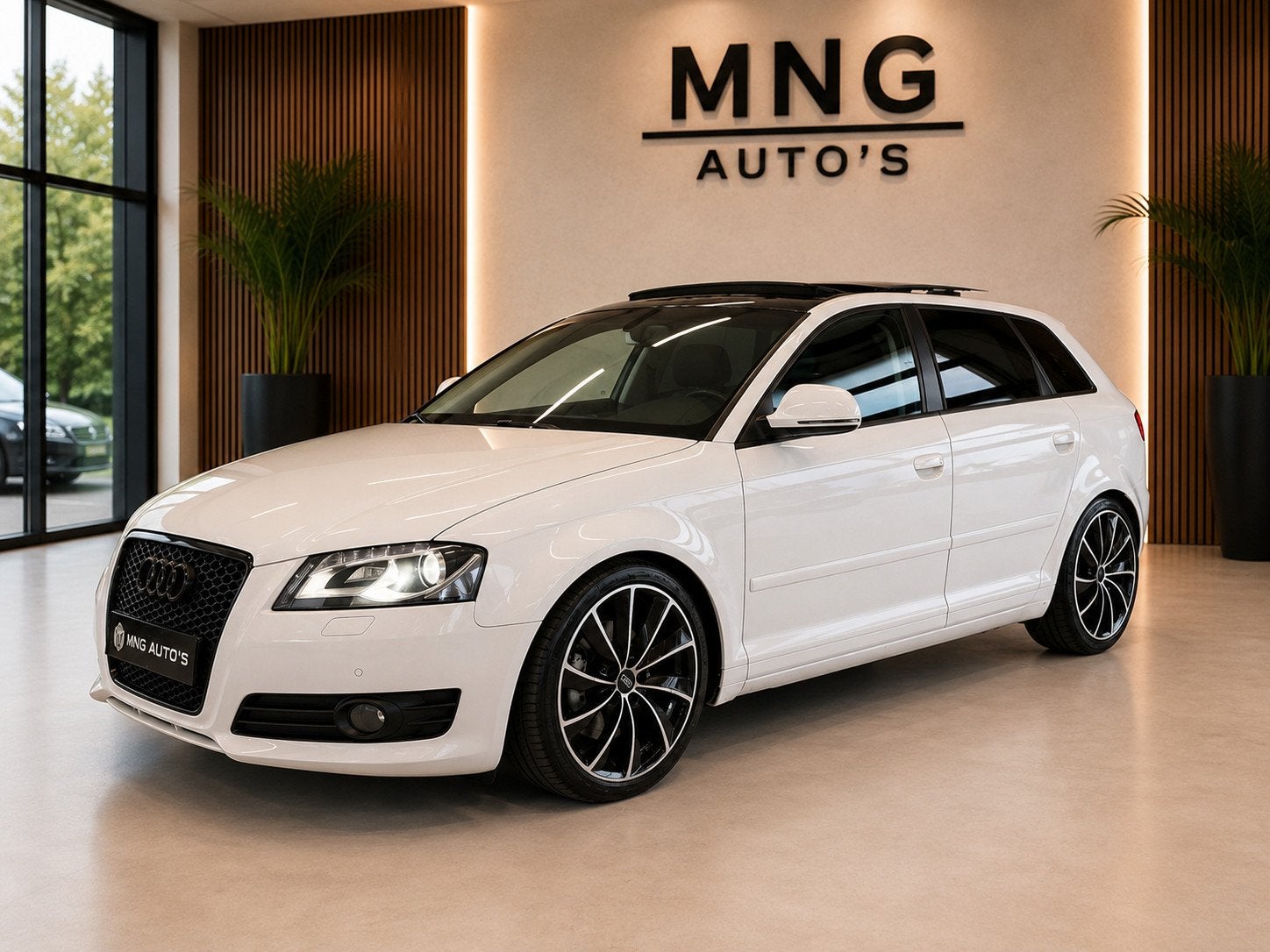 Audi A3 Sportback 1.8 TFSI S-Line|PANO|CRUIS|Stoelvw|Led|VOL, Auto's, Euro 5, Gebruikt, Zwart, 4 cilinders
