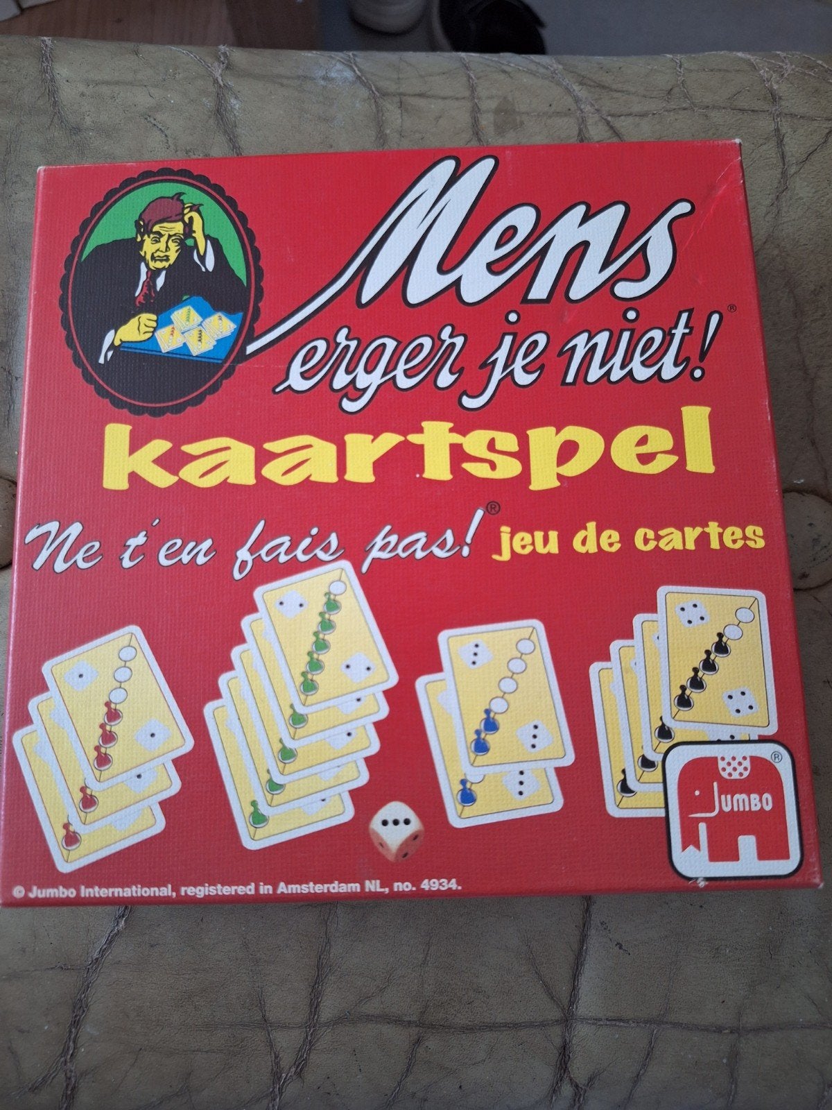 Mens erger je niet kaartspel, Jumbo, Onbekend, Ophalen of Verzenden, Onbekend
