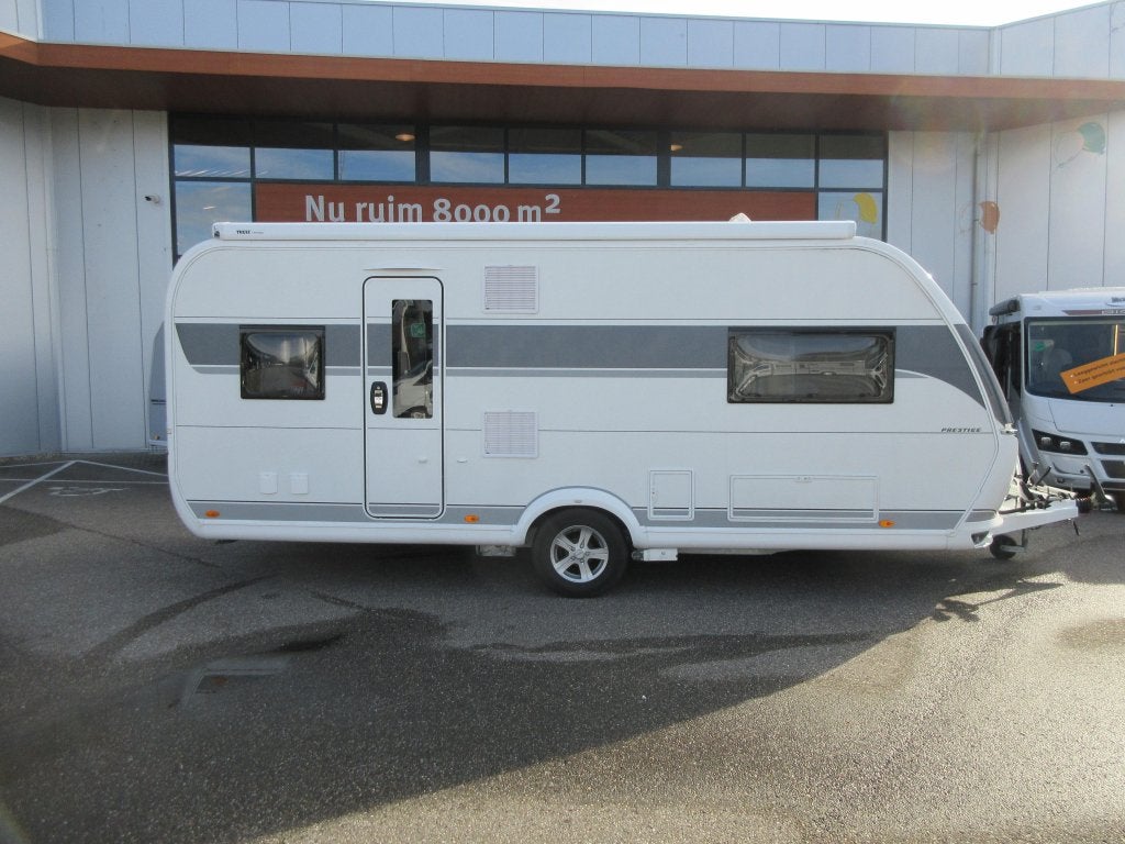 Hobby Prestige 560 UL, Caravans en Kamperen, Rondzit, Hobby, Overige typen, Schokbreker