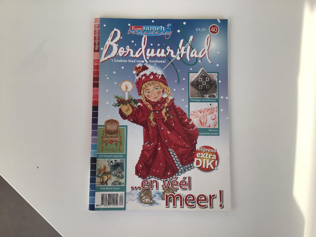 Borduurblad, Ophalen of Verzenden, Zo goed als nieuw, Handborduren, Patroon