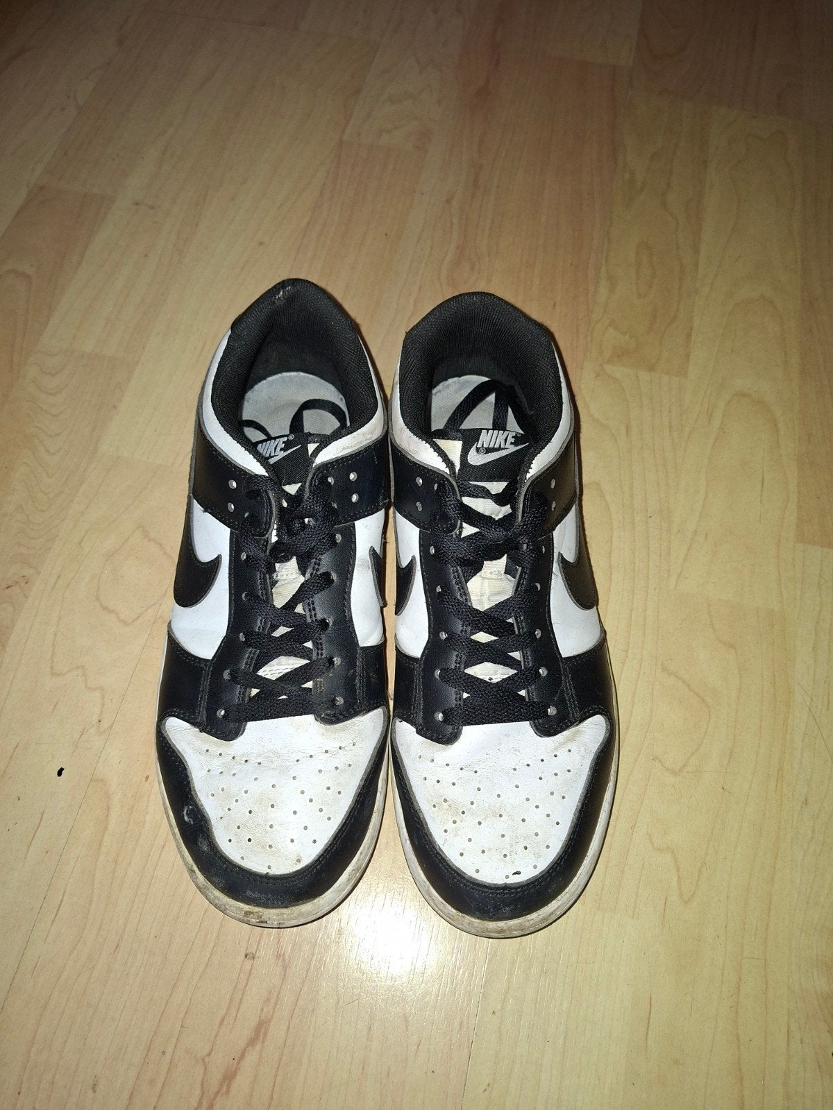 Nike Dunk Low Retro Black White Panda - Maat 42, Kleding | Heren, Zwart, Nike, Ophalen of Verzenden, Sneakers of Gympen