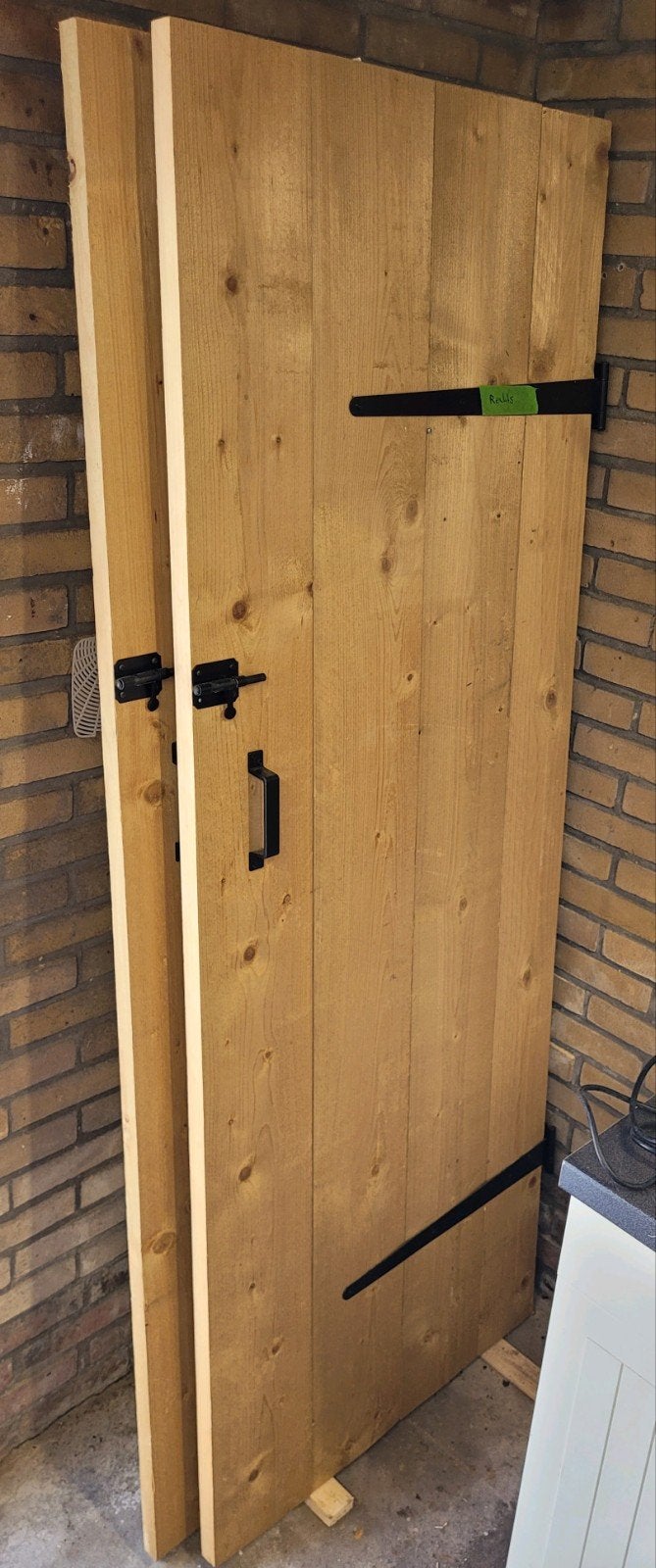 Diverse steigerhouten deuren, Ophalen, Minder dan 25 mm, Plank, Steigerhout
