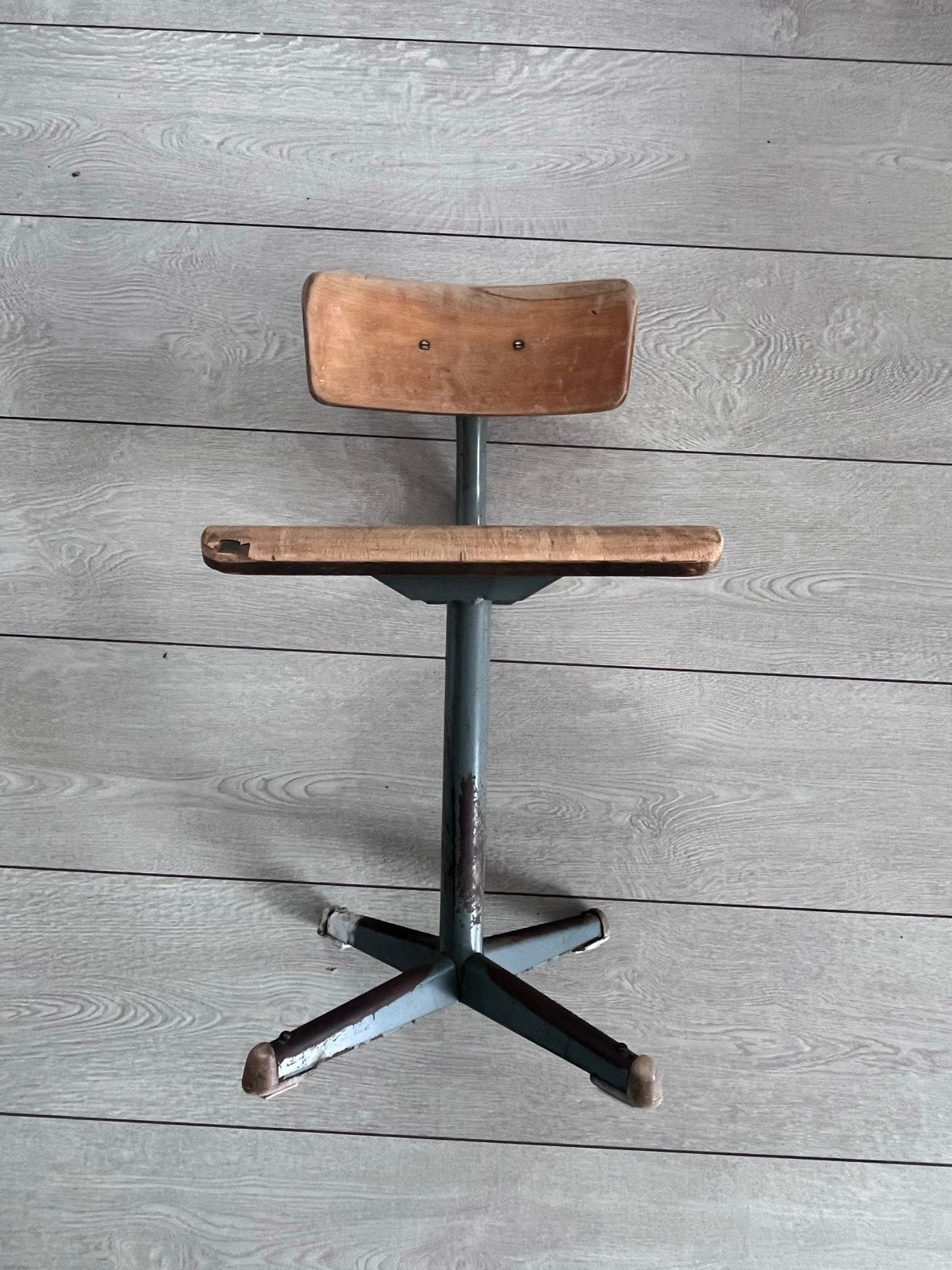 Vintage Industriële kinderstoel- Rotshuizen & Co, Ophalen