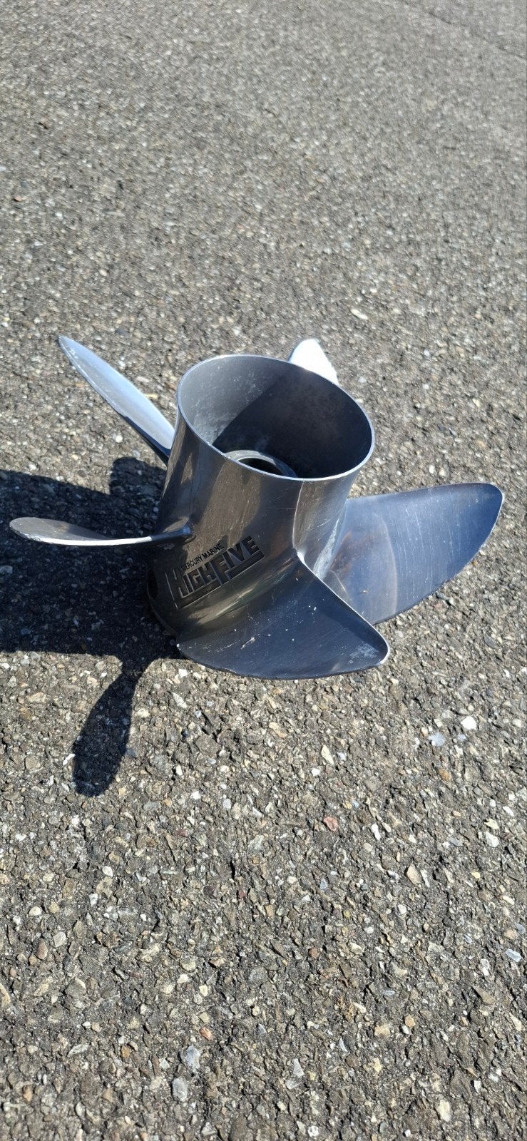 Highfive 5-blads propeller 23P, Ophalen of Verzenden, Gebruikt, Motor en Techniek