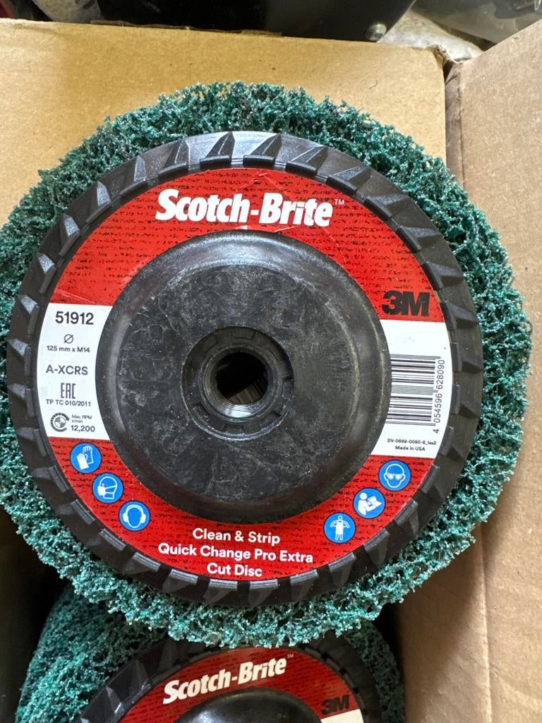 Scotch-Brite Clean & Strip Quick Change Pro Extra Cut Disc, Ophalen of Verzenden, Nieuw, Minder dan 700 watt, Overige typen