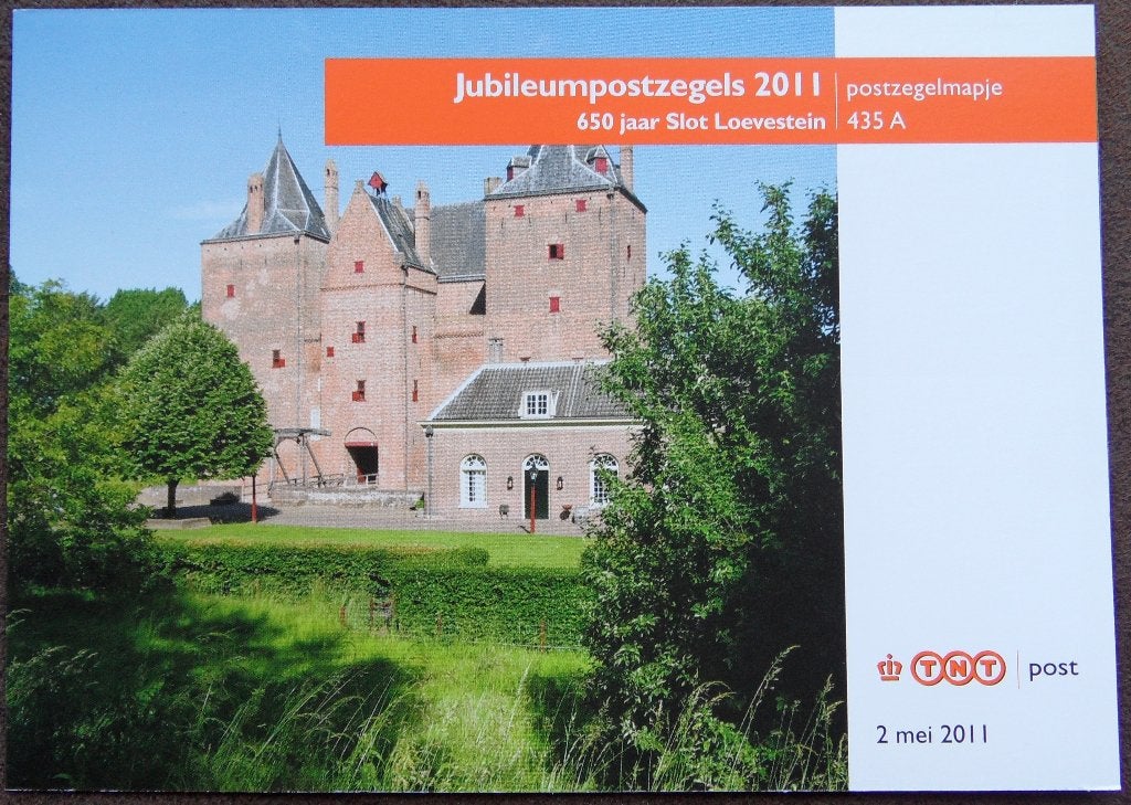 Postzegelmapje 435A – 650 jaar Slot Loevestein, Ophalen of Verzenden, Postfris