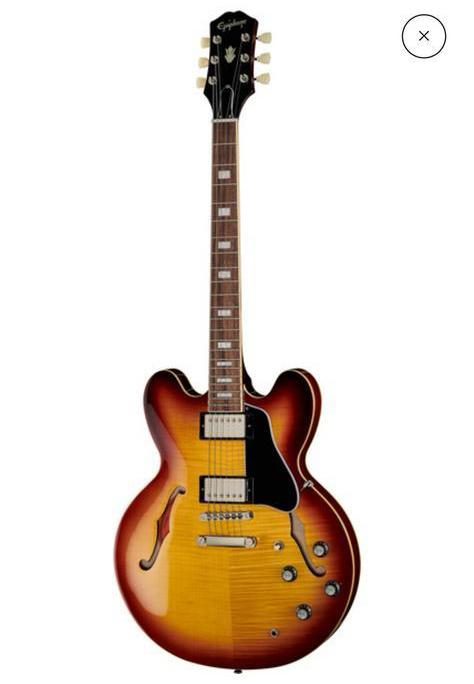 Epihone es-335 of Sheraton ii Pro GEZOCHT, Muziek en Instrumenten, Ophalen, Zo goed als nieuw, Hollow body, Epiphone