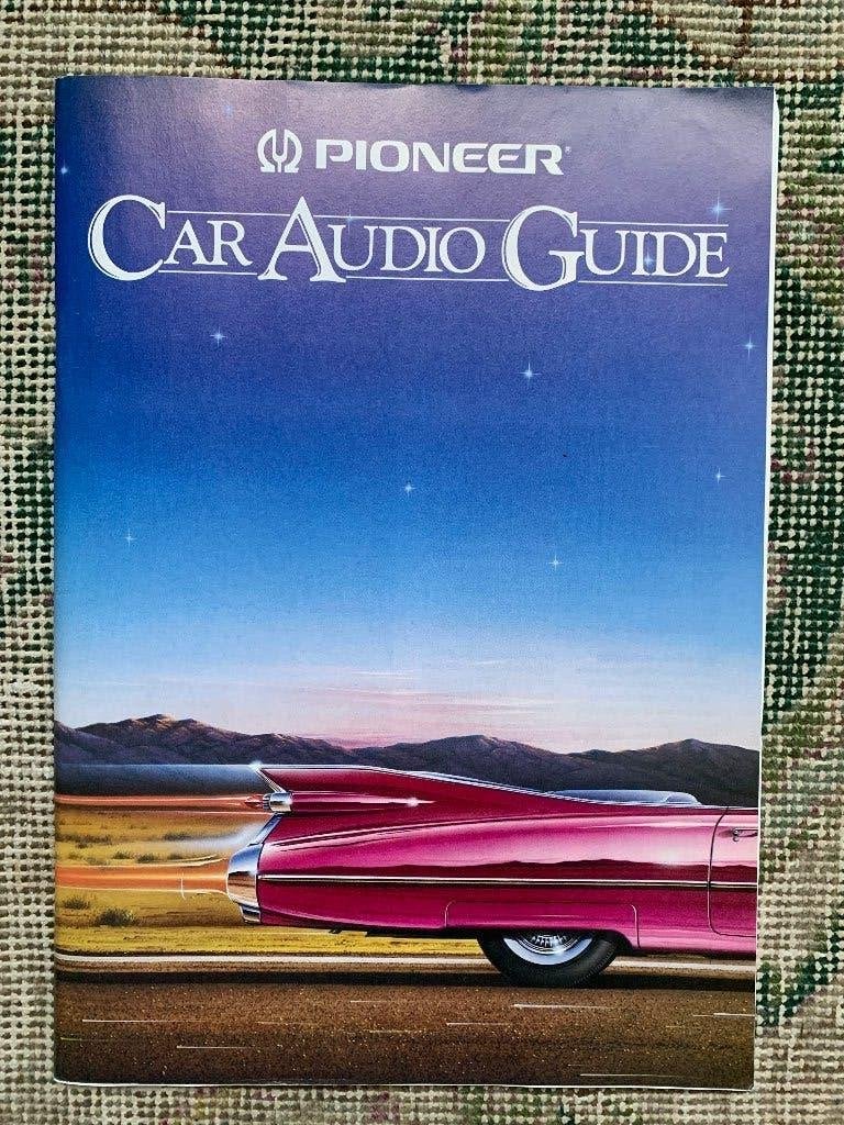 Brochure Autoradio programma Pioneer 1982 met prijslijst, Nieuw, Pioneer, Ophalen of Verzenden, Overige merken
