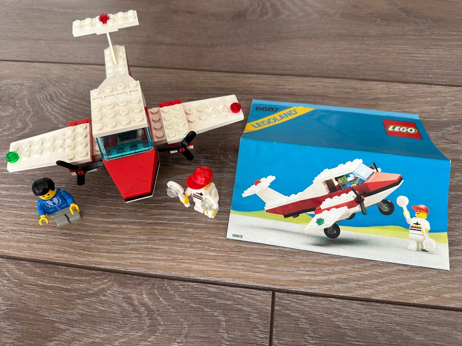 Lego 6687 Turbo Prop I, gratis bezorgd A’dam-Utrecht, Gebruikt, Lego, Ophalen of Verzenden, Inclusief instructies