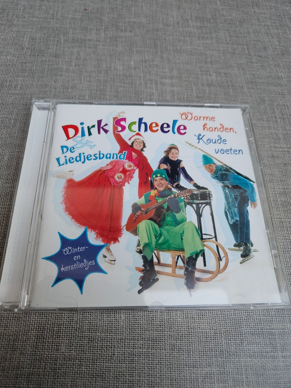 Dirk Scheele De Liedjesband - Warme Handen, Koude Voeten CD, Ophalen of Verzenden, Gebruikt, Muziek, 6 tot 9 jaar