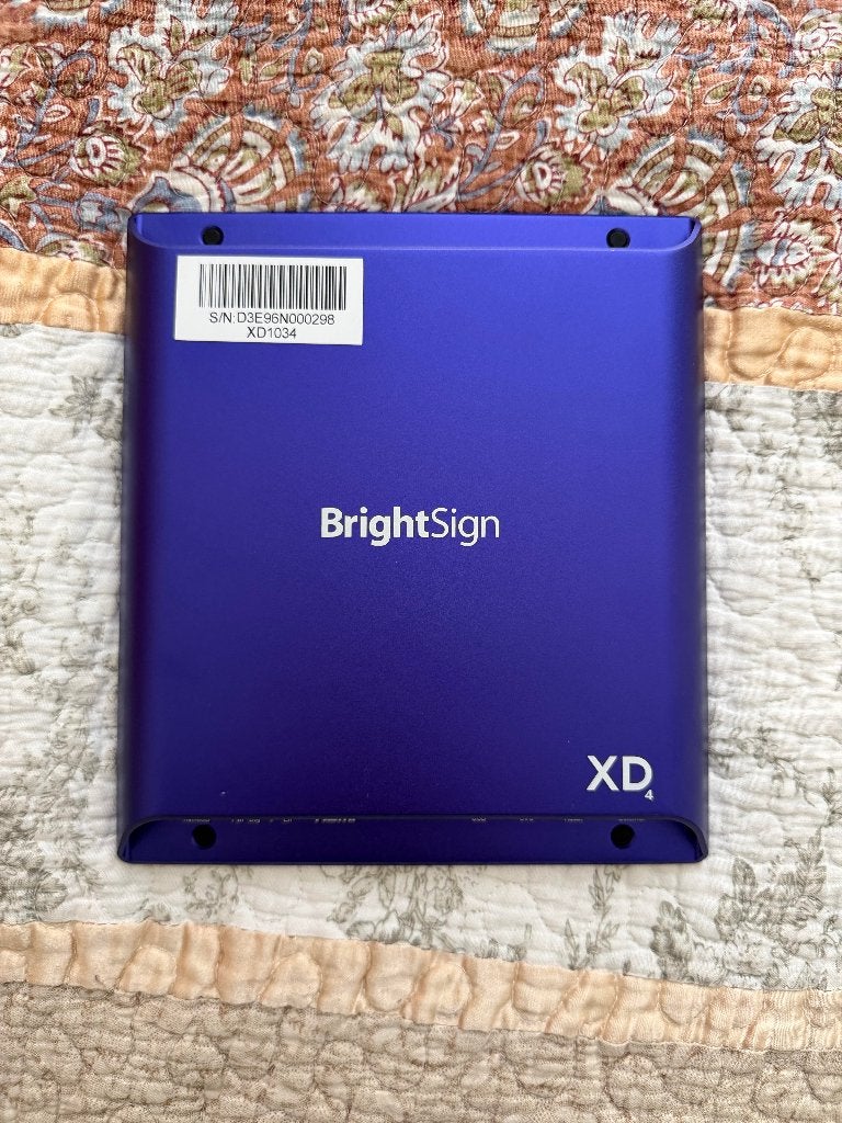 BrightSign XD1034, Ophalen, Gebruikt, HDMI