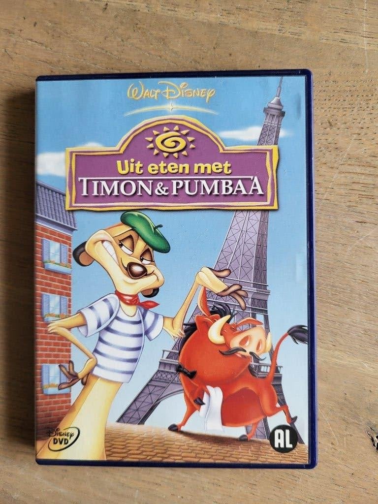 DVD Uit eten met Timon en Pumba - Disney, Alle leeftijden, Ophalen of Verzenden, Zo goed als nieuw