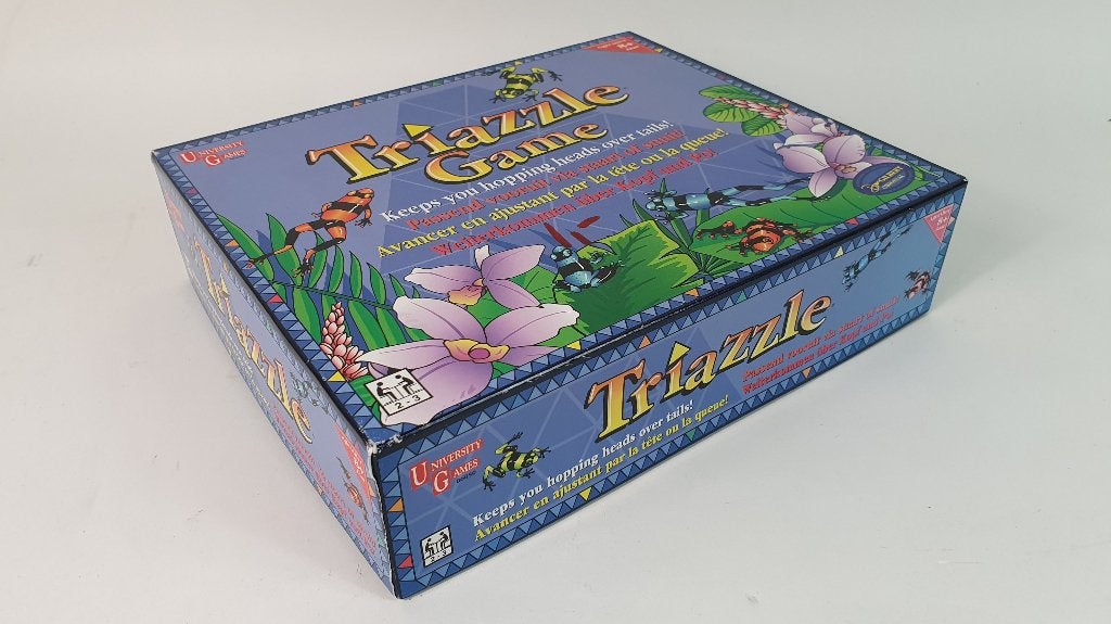 Triazzle, denkspel University Games 1998. Compleet.. 8C6, Tweedehands verkoop, Tweedehands verkoop, Gebruikt, Ophalen of Verzenden