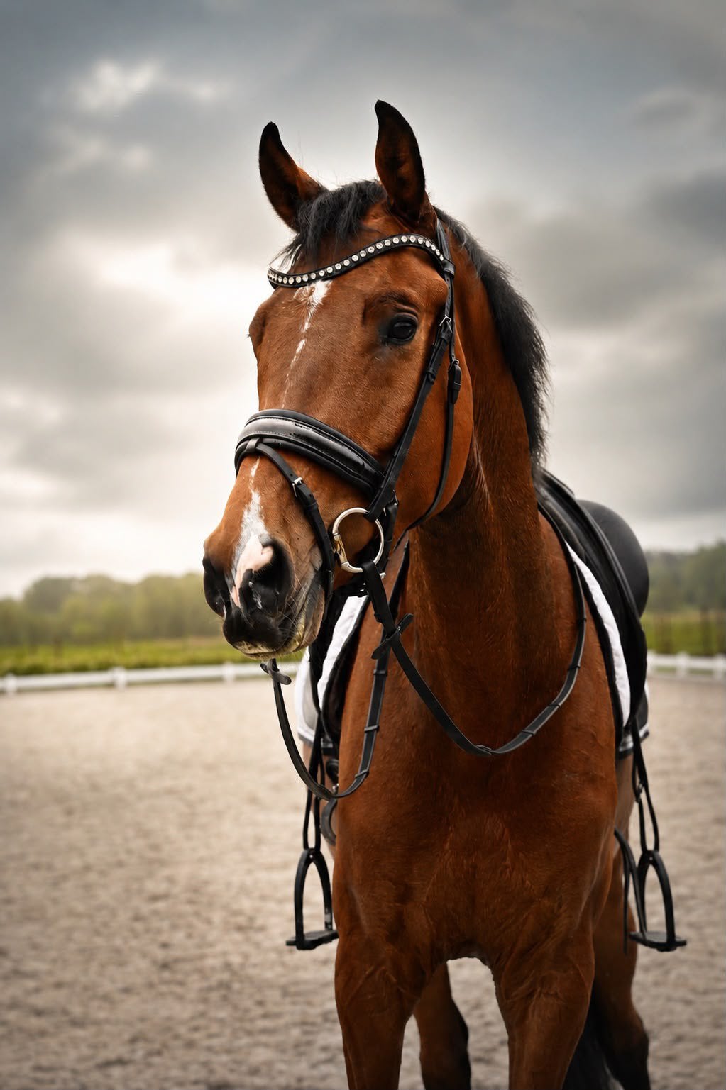 Paard, Dieren en Toebehoren, Paarden, 175 cm of meer, Ruin, Dressuurpaard, 3 tot 6 jaar