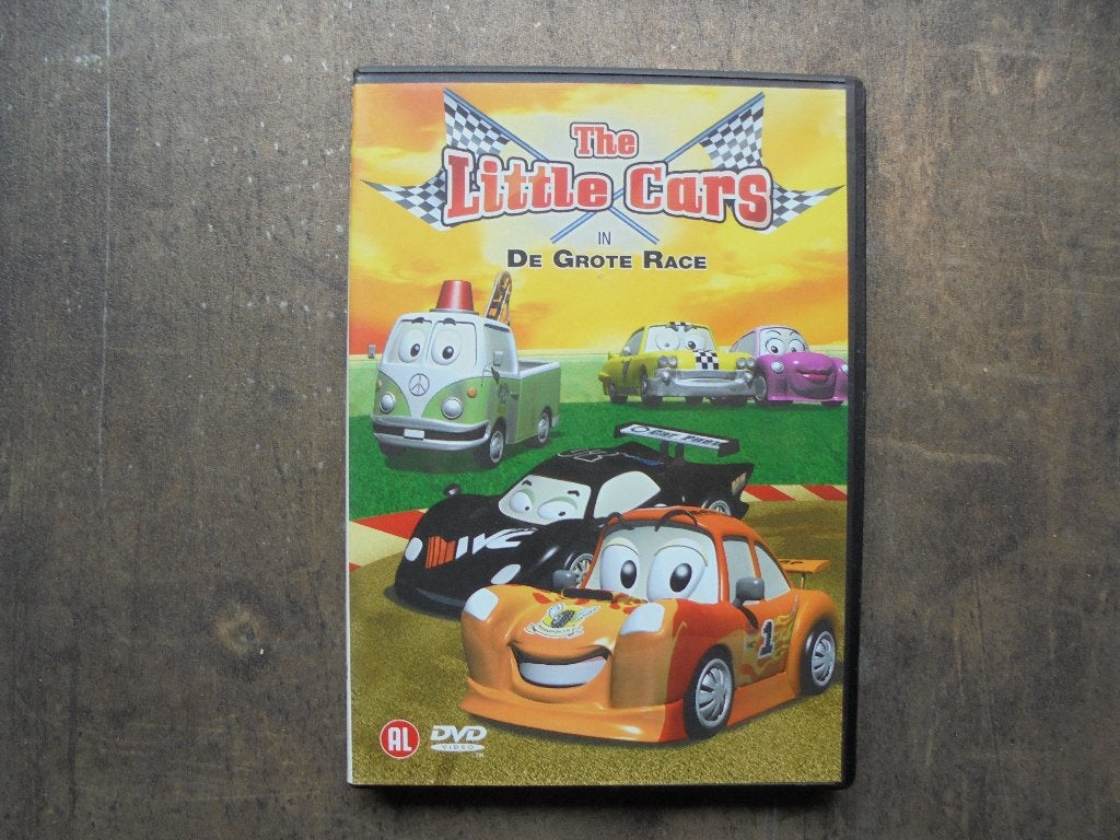 DVD The Little Cars 1 In De Grote Race (zie foto's), Gebruikt, Tekenfilm, Alle leeftijden, Overige soorten