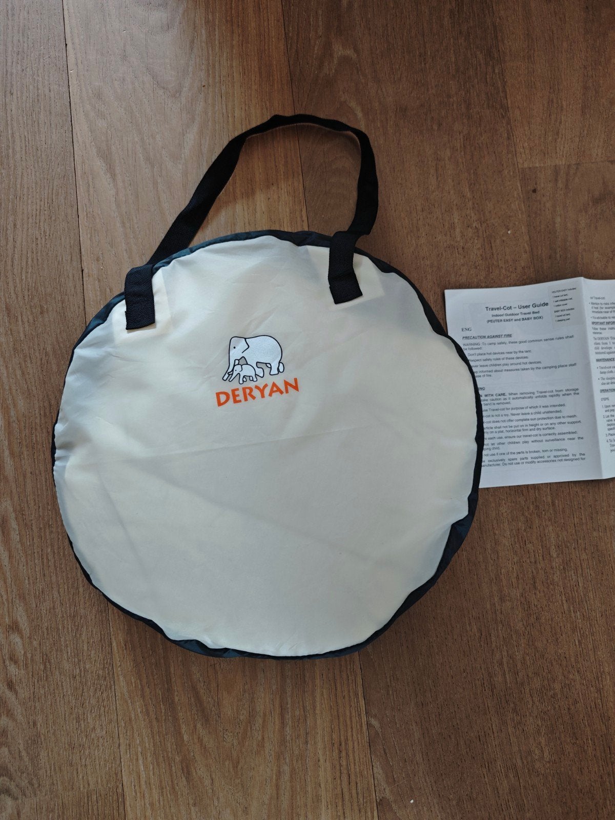 Deryan Peuter Bedje/Box - Nieuw en Ongebruikt, Kinderen en Baby's, Babywiegjes en Ledikanten, Nieuw, Reisbedje, Ophalen of Verzenden