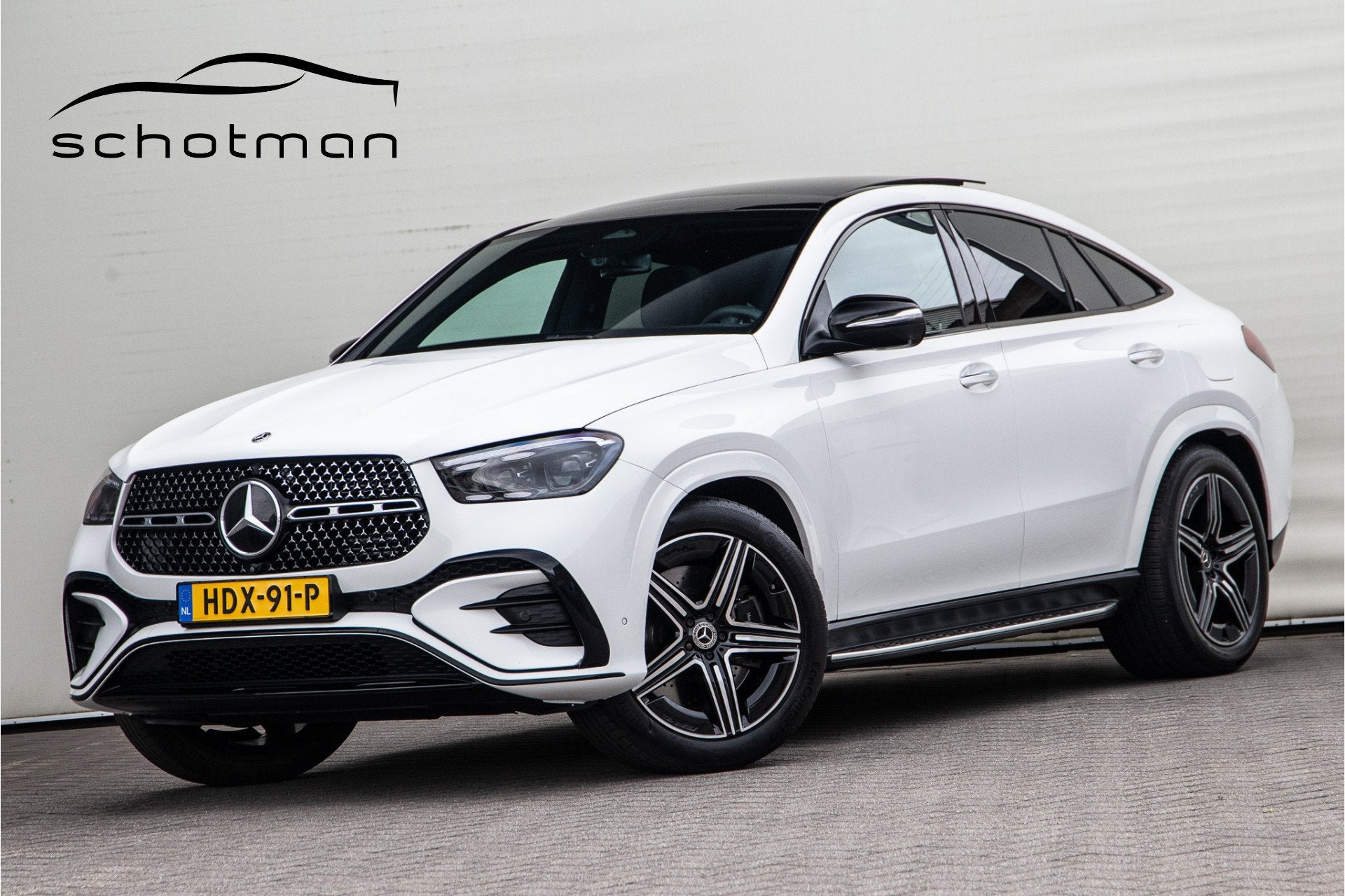 Mercedes-Benz GLE Coupé 400 e 4MATIC AMG Premium Pano, Luch, Auto's, Gebruikt, Wit, Bedrijf, GLE Coupé