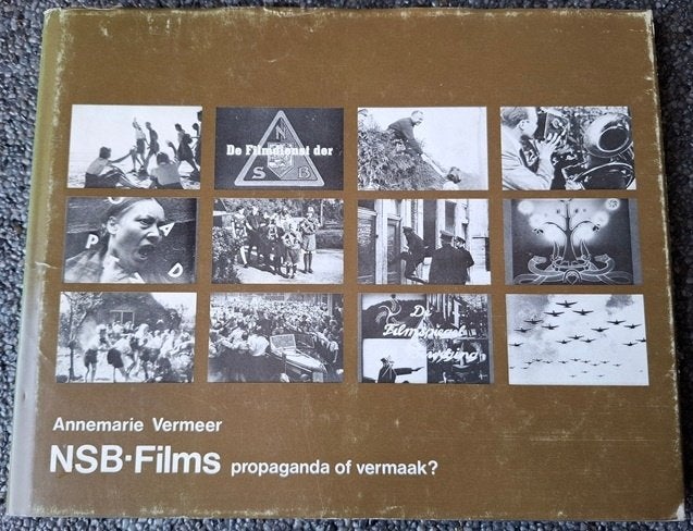 NSB Films : Propaganda of vermaak? ( A. Vermeer ), Ophalen of Verzenden, Landmacht, Nederland, Boek of Tijdschrift