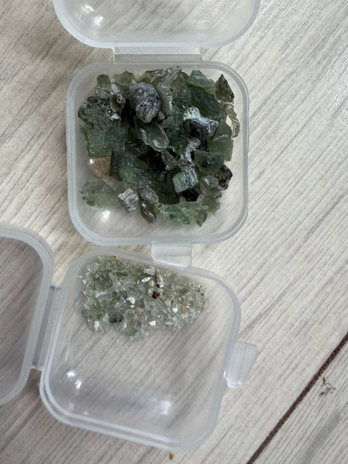 Moldaviet chips - 5grams, Sieraden, Tassen en Uiterlijk, Edelstenen, Ophalen of Verzenden, Nieuw