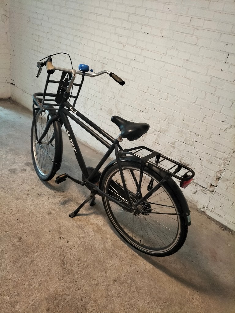 Altec Urban transportfiets - Zwart, Gebruikt, Velgrem, 53 tot 57 cm, Ophalen