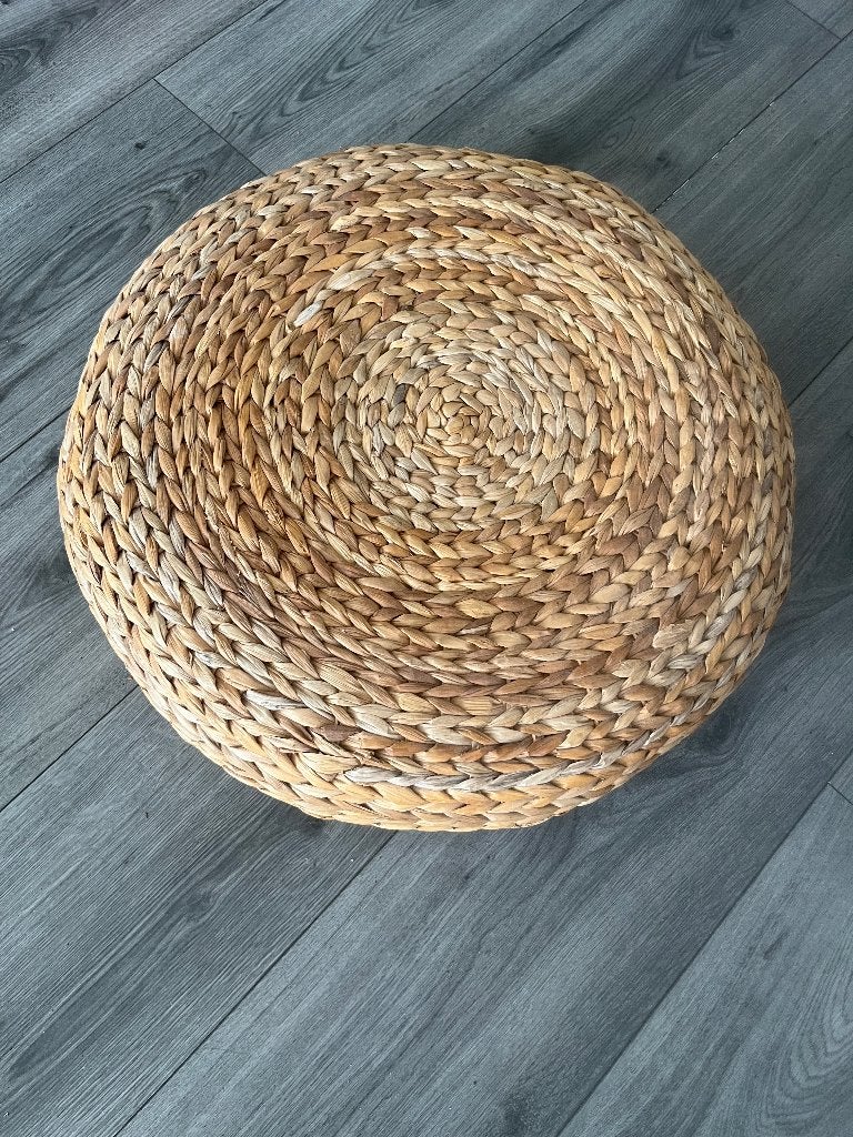 Ikea Alseda poef/voetenbank, Ophalen, Minder dan 50 cm, Zo goed als nieuw, Rechthoekig