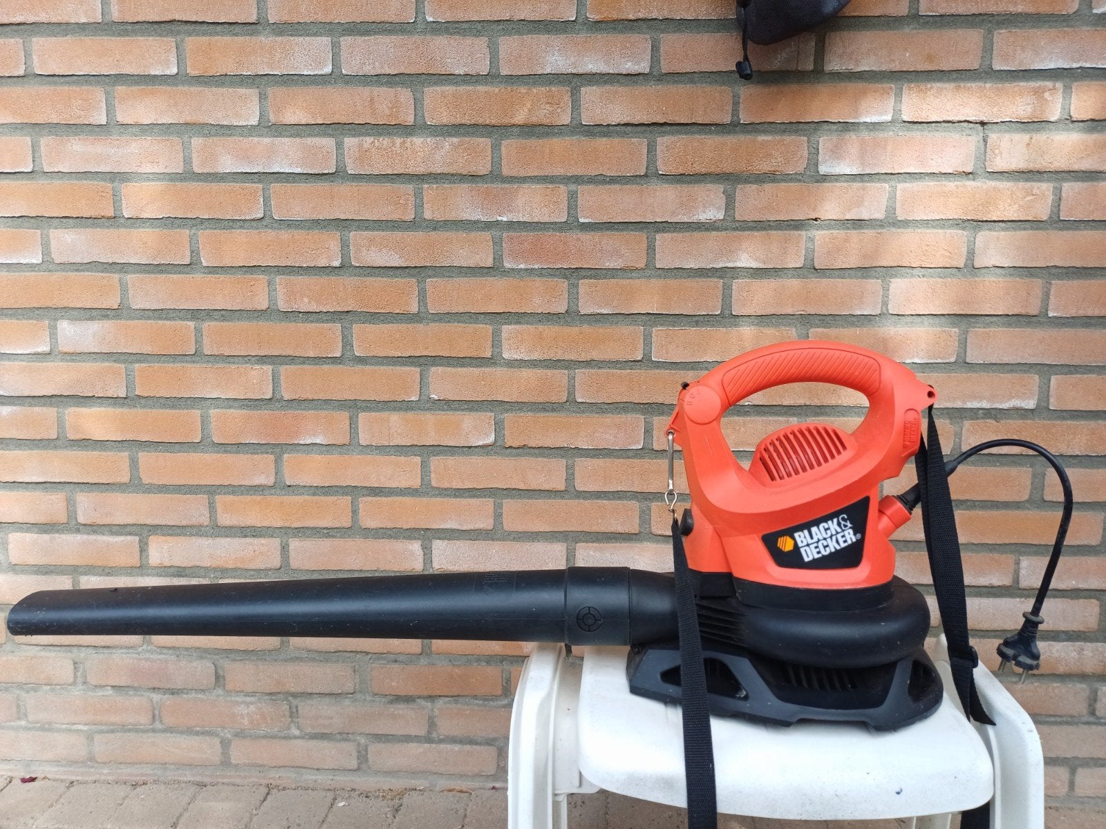Black & Decker GW3000 Bladblazer/Bladzuiger 3000W, Ophalen, Gebruikt, Met opvangzak, Handgedragen