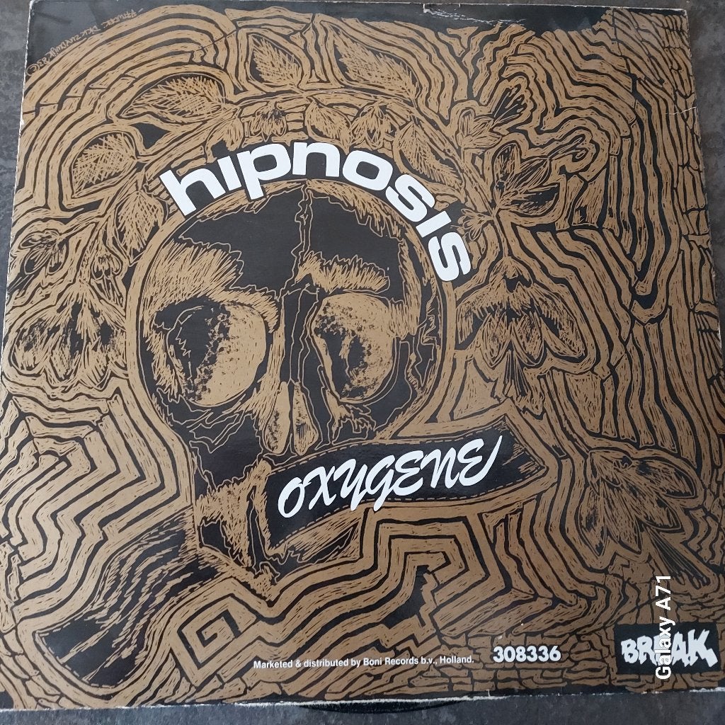 12 inch Maxisingel Hipnosis - Oxygene / Bormaz (1983), Gebruikt, Ophalen of Verzenden, Fotohoes, Disco