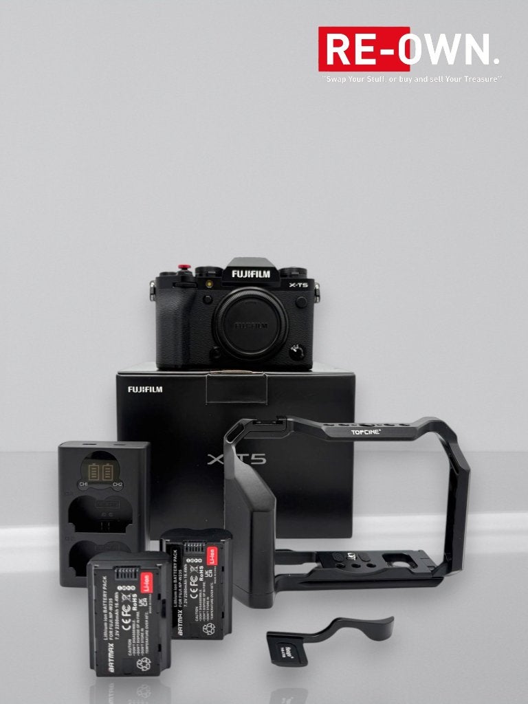 Fujiflm X-T5 (doos + garantie) Fuji XT5 + veel extra's, Audio, Tv en Foto, Fotocamera's Digitaal, 40 Megapixel, ,, Compact, Ophalen of Verzenden