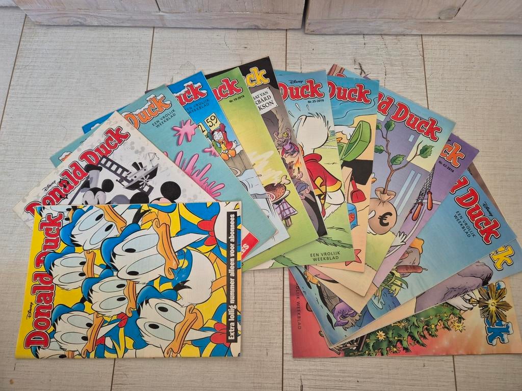 13 Donald Duckjes 2018, Boeken, Strips | Comics, Zo goed als nieuw, Meerdere comics, Ophalen