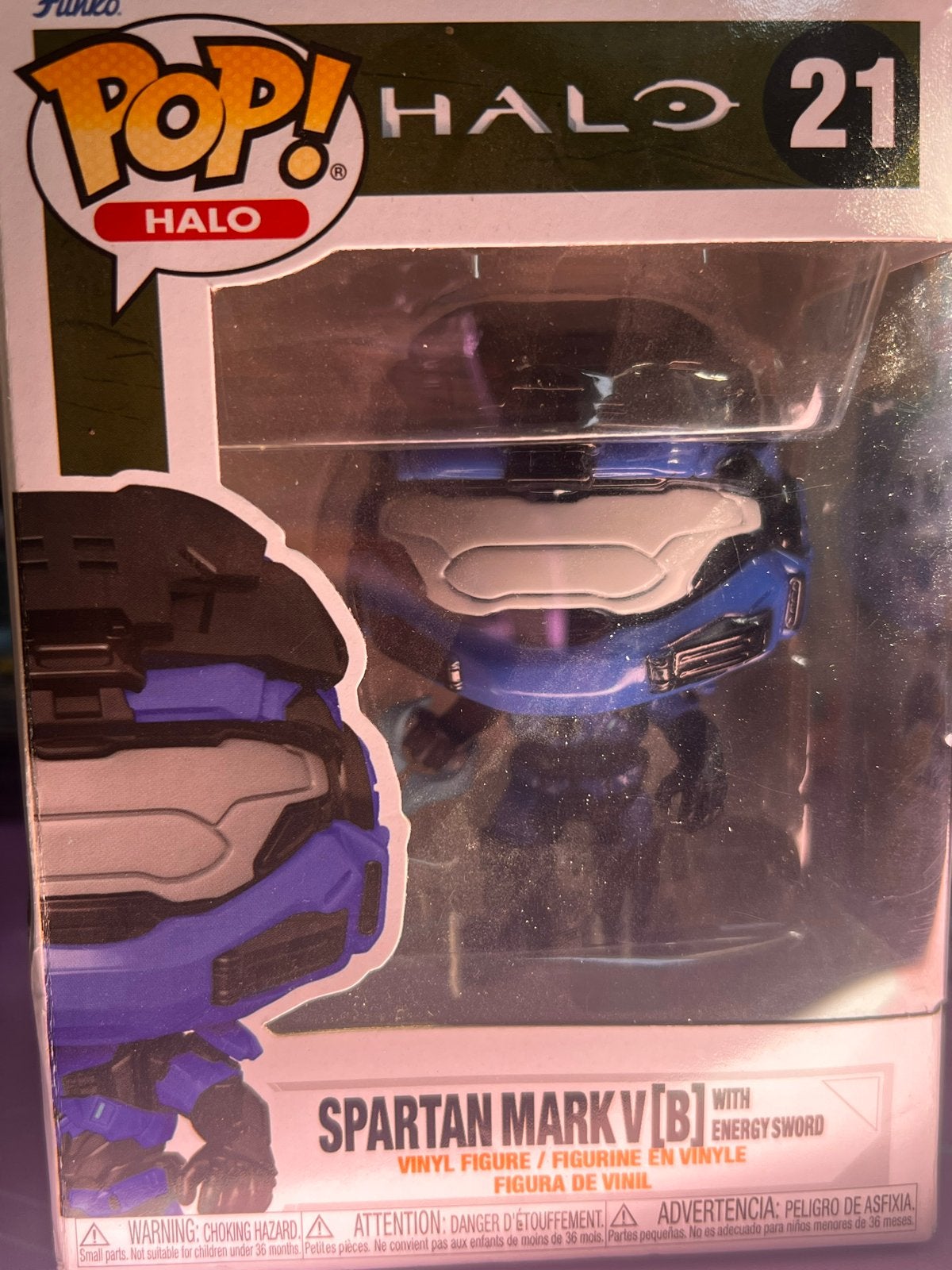 Funko Pop Halo Spartan Mark V [B] - Te Koop, Ophalen of Verzenden, Zo goed als nieuw