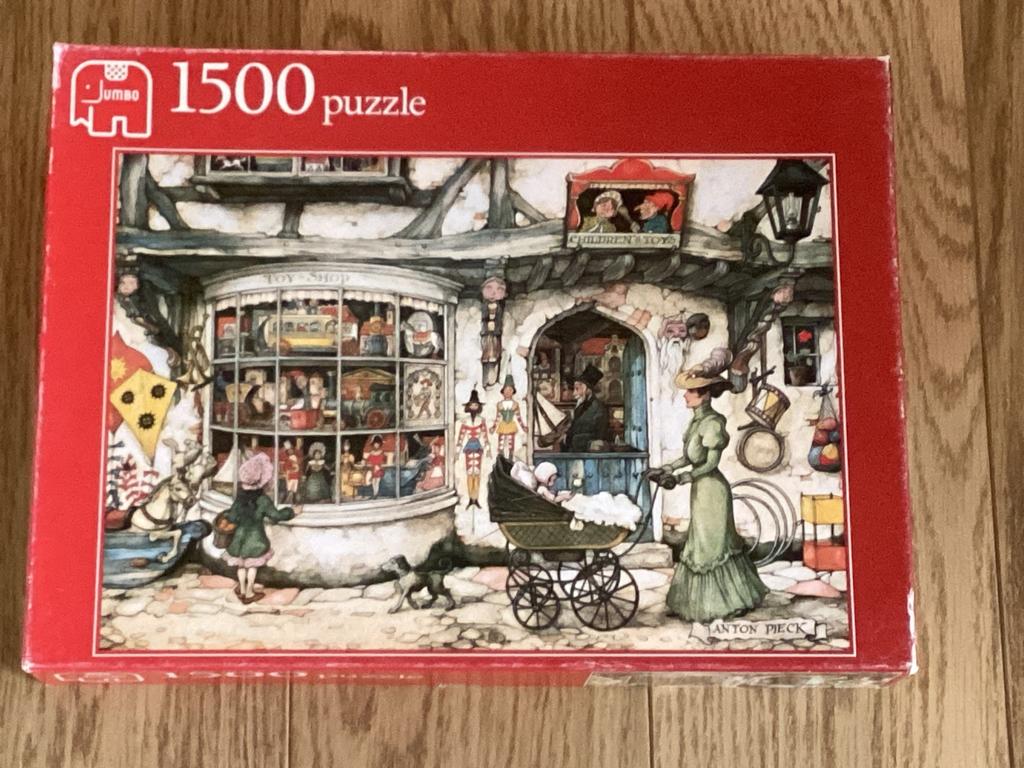Anton Pieck The toys shop (1000 stukjes), Ophalen, 500 t/m 1500 stukjes, Gebruikt, Legpuzzel